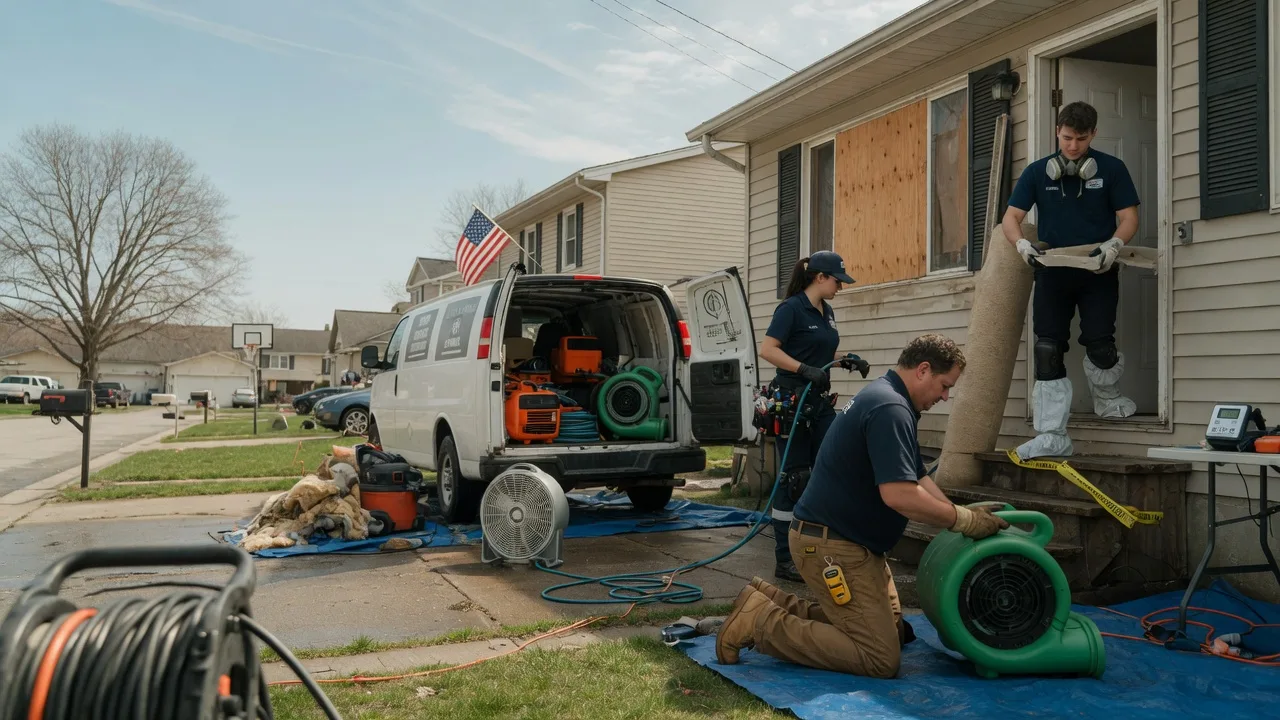 Water Damage Restoration in Florence, KS near me